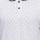 Men's 100% Cotton Collared Half Sleeves T-Shirt , हल्का हरा, small
