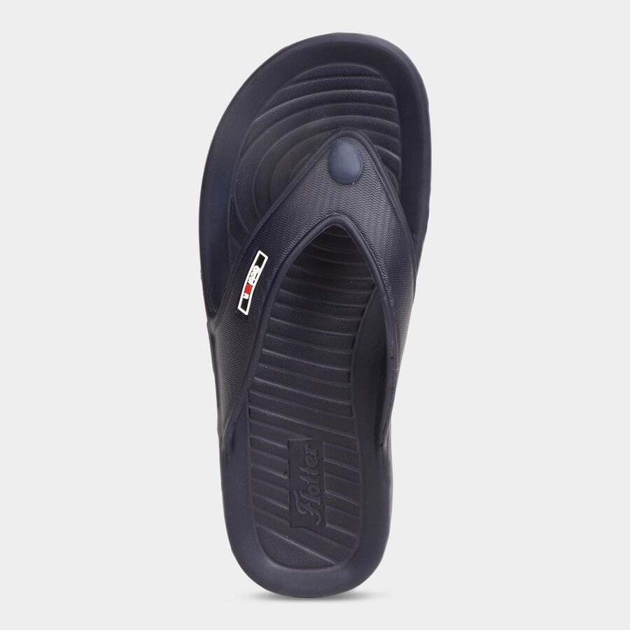 Men's Solid Floater, Blue, large image number null