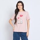 Ladies' 100% Cotton Round Neck T-Shirt, Lilac, small image number null