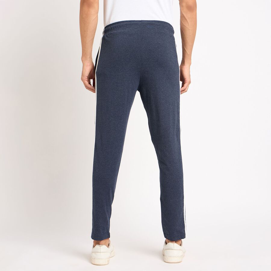 Brink Men's Slim Melange Blue Track Pants Vishal Mega Mart India