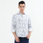 Men's Light Blue Cotton Classic Collar Casual Shirt, Light Blue, small image number null