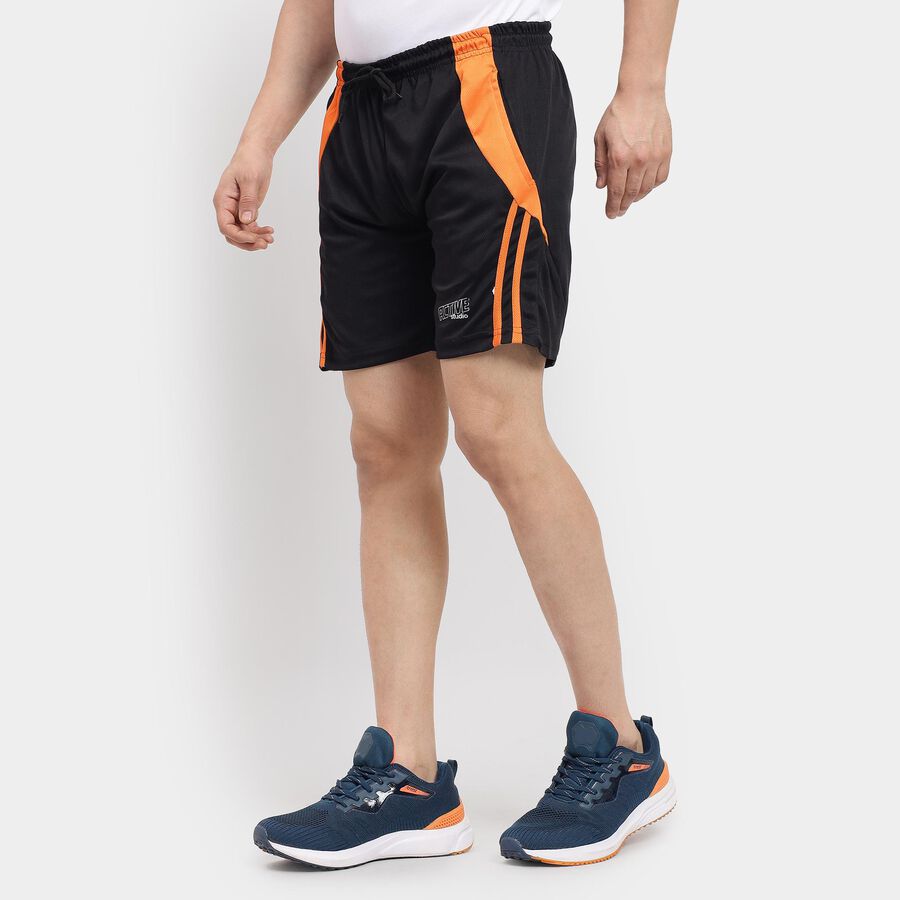 Men's Bermudas , काला, large image number null