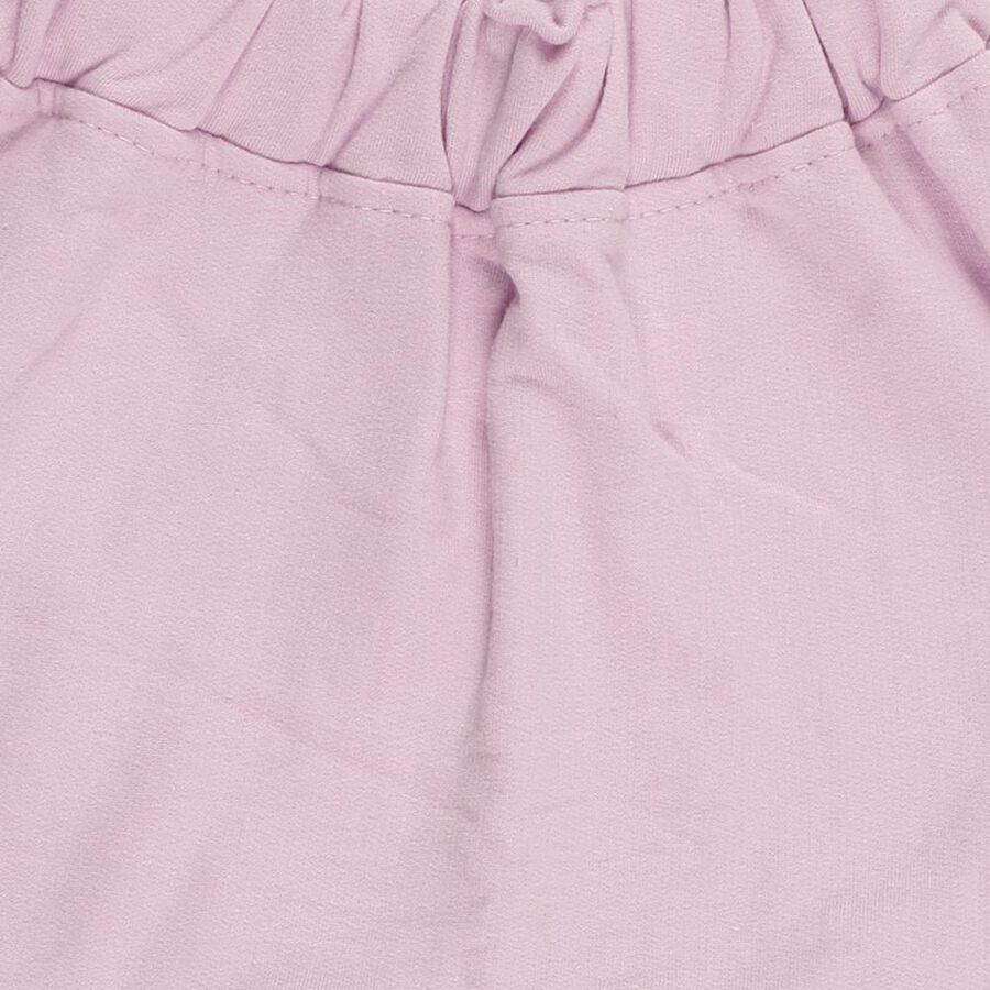 Infants Soft Lavender Relaxed Fit Cotton Blend Pyjama, लाइलेक, large image number null