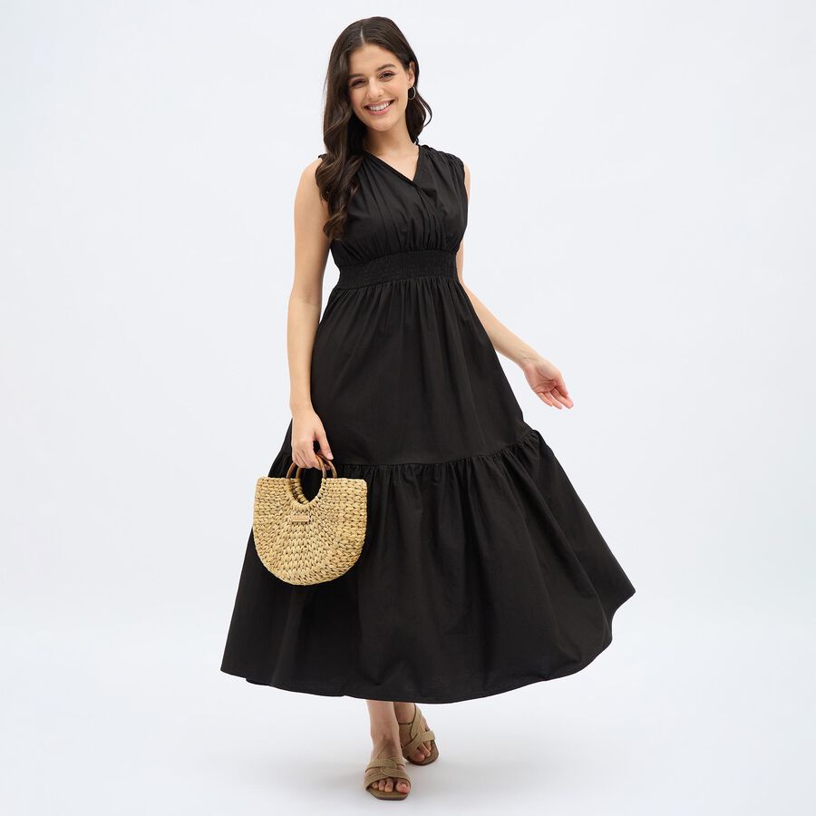 Ladies'Dress, Black, large image number null