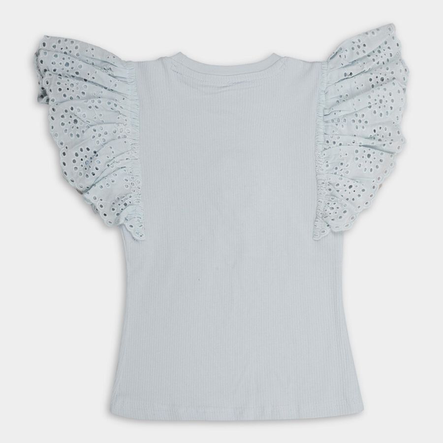 Girls' T-Shirt , Light Blue, large image number null