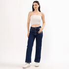 Women's Classic Fit Jeans, गहरा नीला, small image number null