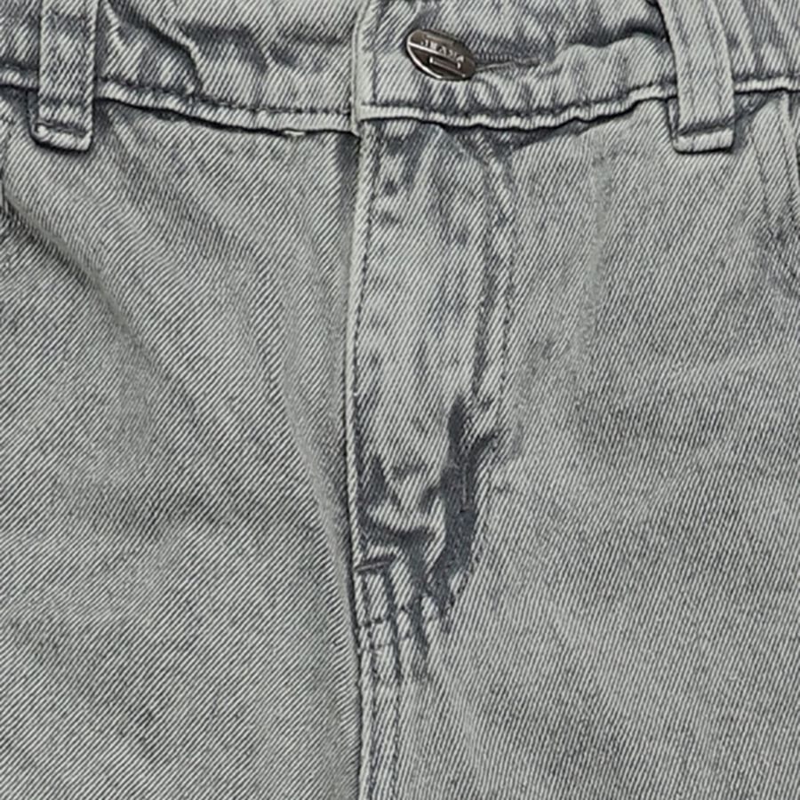 Boys' 100% Cotton Jeans, हल्का ग्रे, large image number null