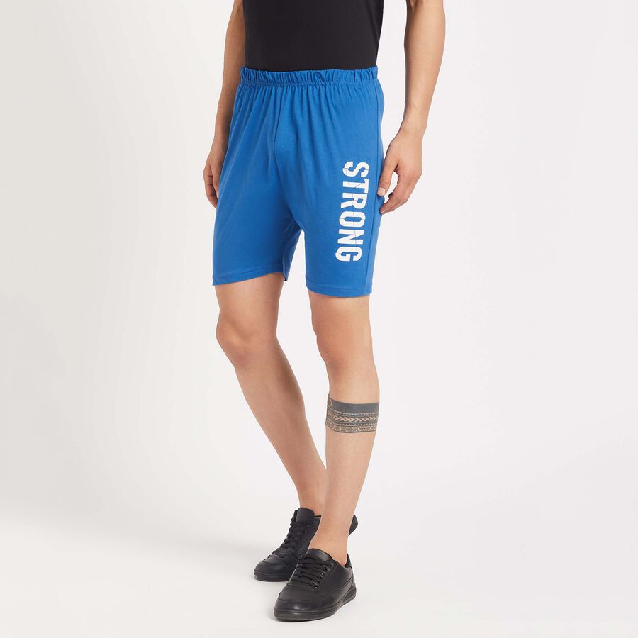 Cut & Sew Bermuda, Mid Blue, large image number null