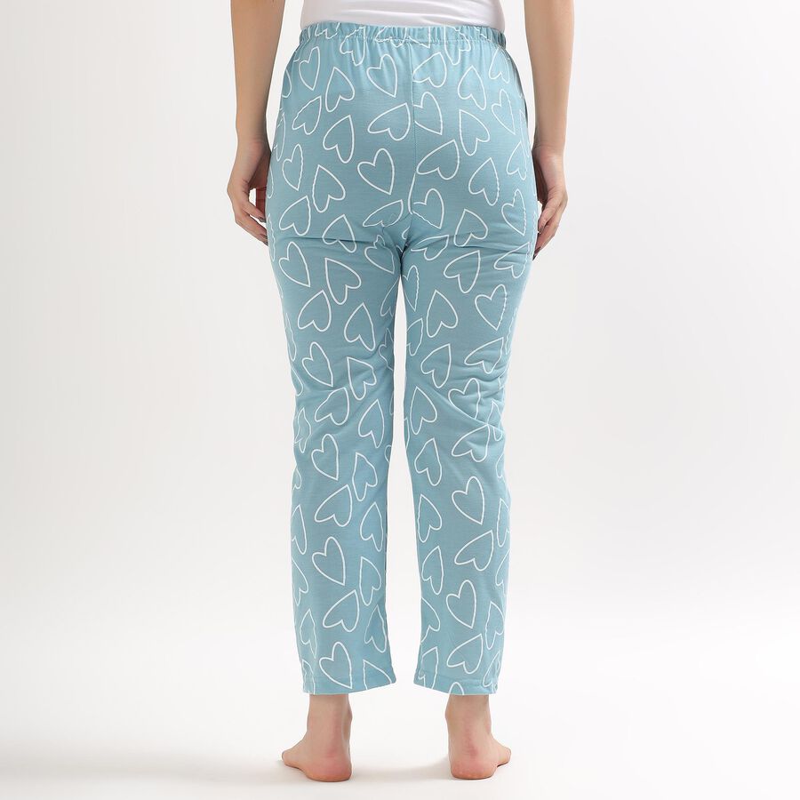 Ladies' Full Length Pyjama , Aqua, large image number null