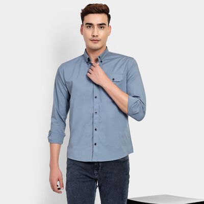 Men's 100% Cotton Casual Shirt