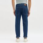Men's Deep Blue Slim Fit Jeans, Dark Blue, small image number null