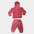 Infants Purple Hooded Neck Lounge Set Hipster Set, Purple, small