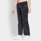 Ladies' 100% Cotton Jeans , Black, small image number null
