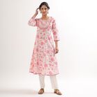 Ladies' 100% Cotton Kurta , Pink, small image number null