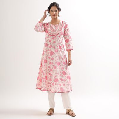 Ladies' 100% Cotton Kurta 