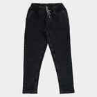 Boys' Jeans, गहरा ग्रे, small