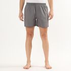 Men's Grey Cotton Printed Boxer, Dark Grey, small image number null