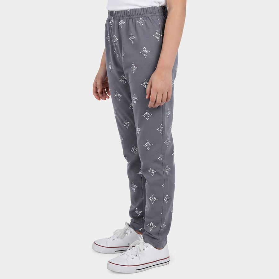 Girls' Pyjama, Light Grey, large