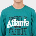 Boys Dark Green Crew Neck Regular Boys T-Shirt, गहरा हरा, small