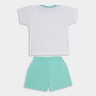 Infant Boys' 100% Cotton Baba Suit , हल्का हरा, small