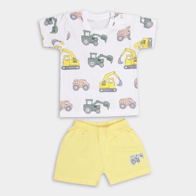 Infant Boys' 100% Cotton Baba Suit 