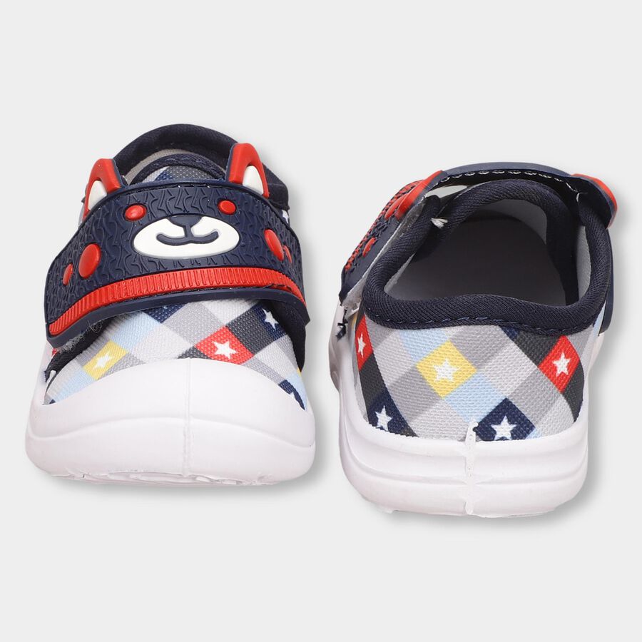 Girls' Slip-On Shoes, Blue, large image number null