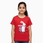 Girls' T-Shirt, Fuchsia, small