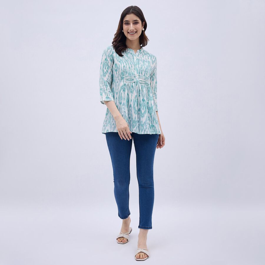Ladies' Kurta, Light Blue, large image number null