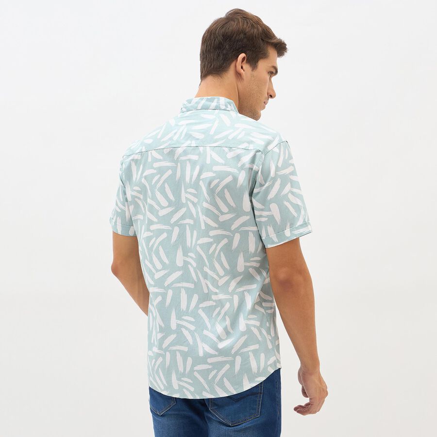 Men's Casual Shirt, Light Green, large image number null
