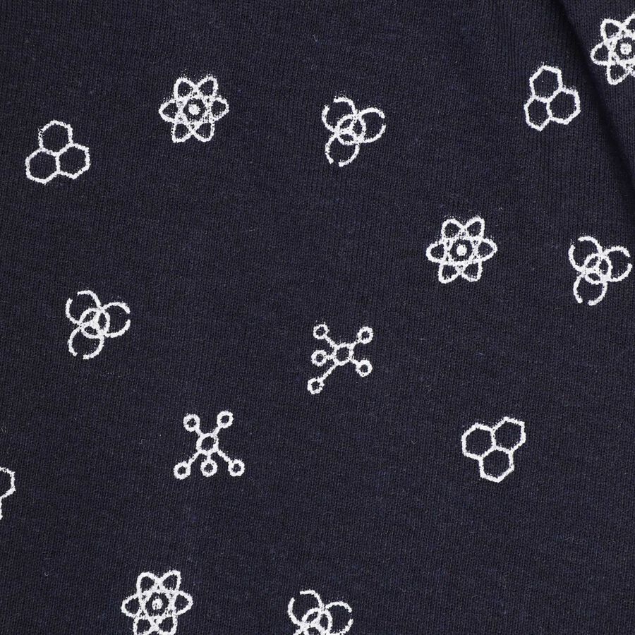 Boys All Over Print Pyjama, Navy Blue, large image number null
