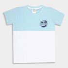 Boys' Cotton T-Shirt, Light Blue, small image number null