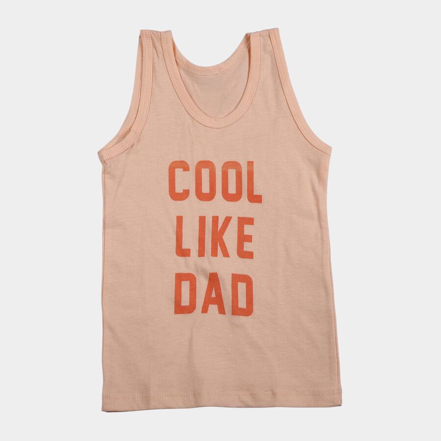 Infants' Vest, Peach, large