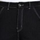 Men's 100% Cotton Skinny Jeans , Black, small image number null