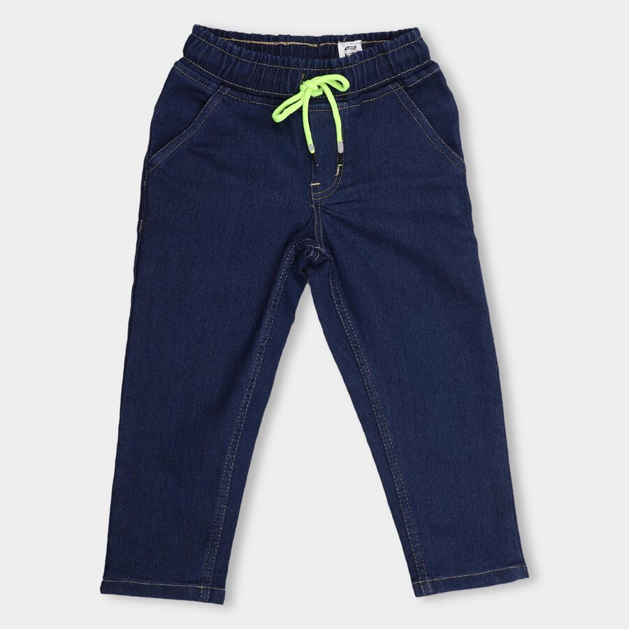 Boys' Jeans , Dark Blue, large image number null