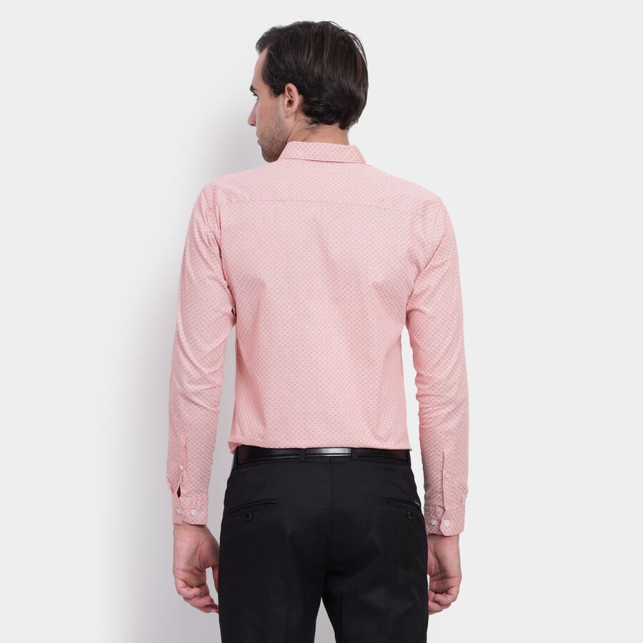 Men's Cotton Casual Shirt, हल्का गुलाबी, large image number null