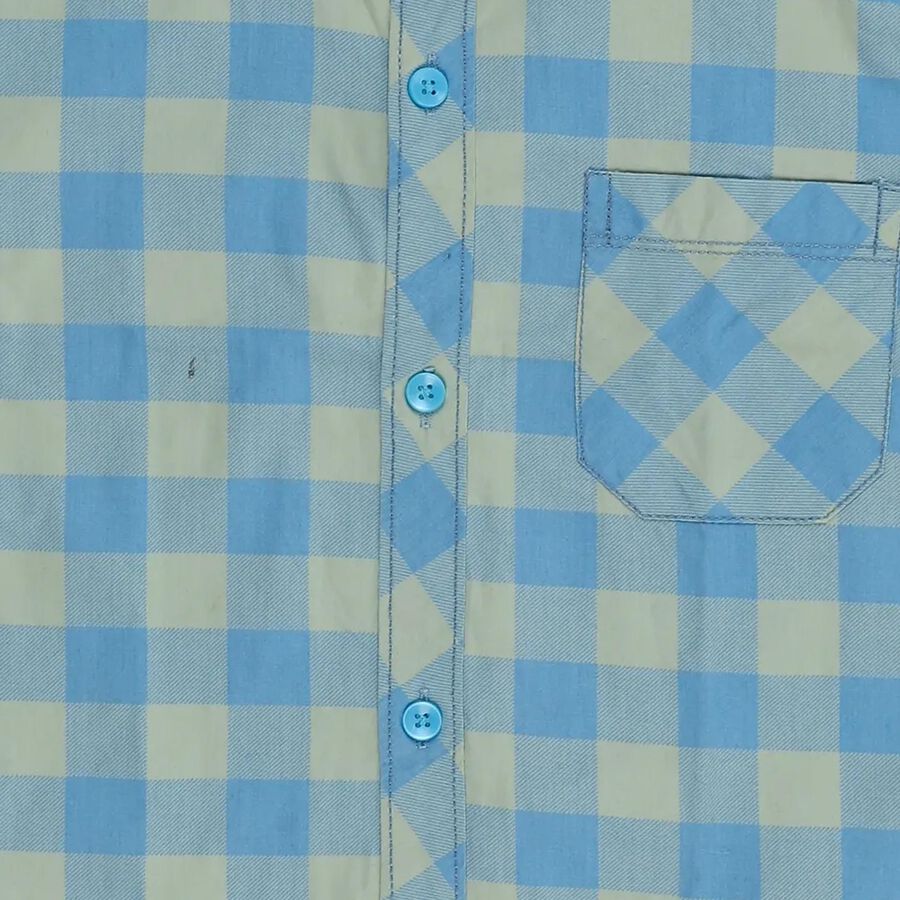 Boys' Casual Shirt, हल्का नीला, large image number null