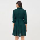 Ladies' Empire Dress, Dark Green, small image number null