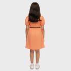 Girls' Dress, पीच, small