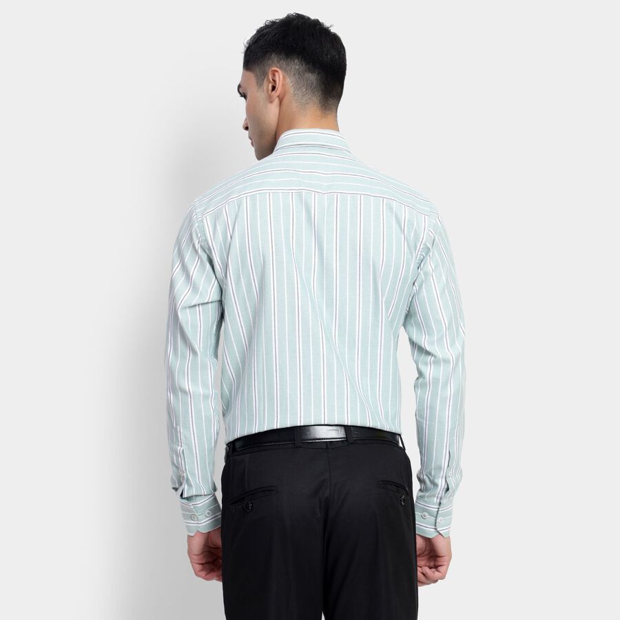 Men's Formal Shirt, Light Green, large image number null