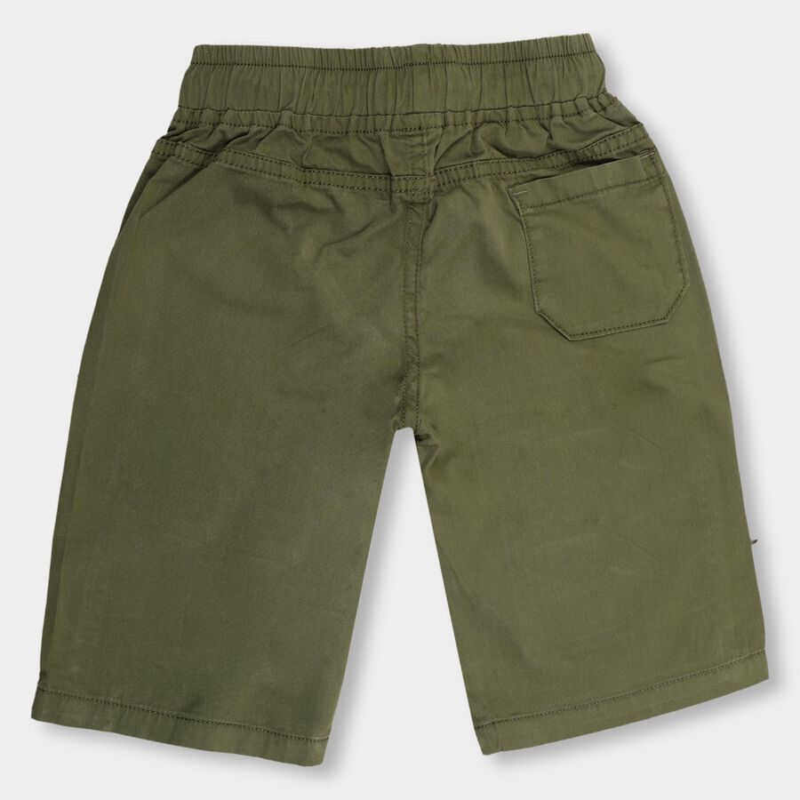 Boys' 100% Cotton Jamaicans , Olive, large image number null