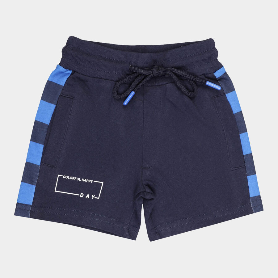 Boys Cotton Bermuda, नेवी ब्लू, large image number null