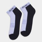 Men's Socks (Pack of 2), गहरा ग्रे, small