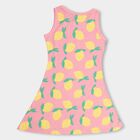 Girls' Frock, Pink, small