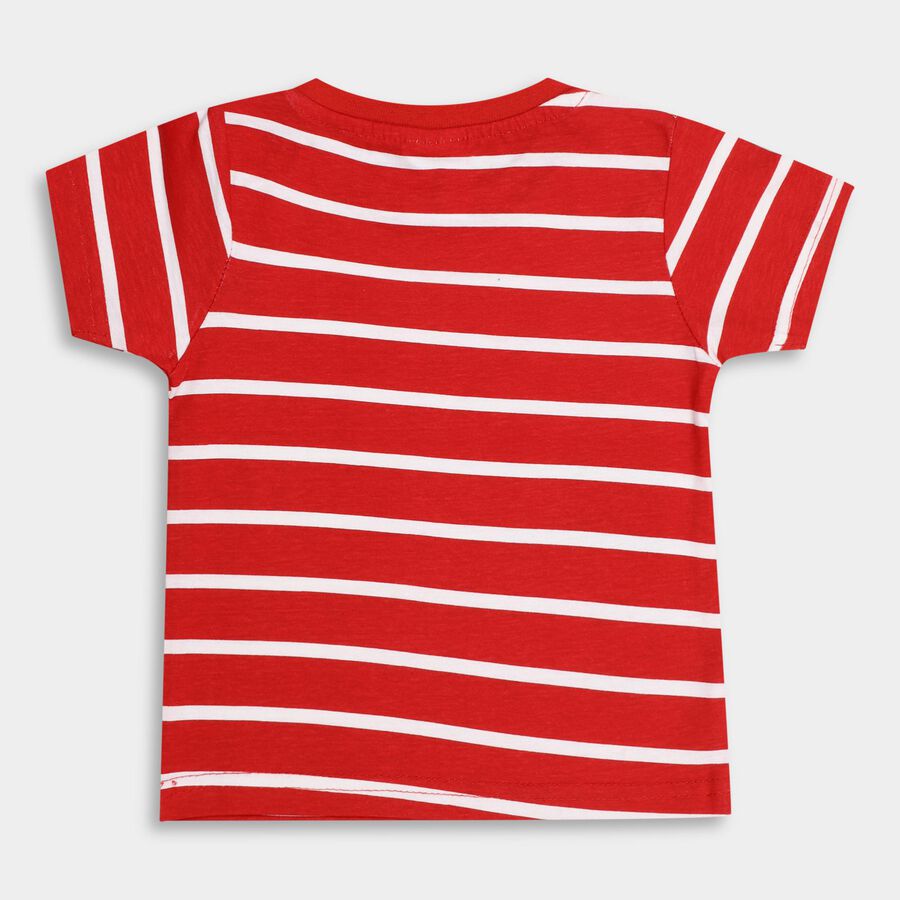Infants' 100% Cotton T-Shirt , लाल, large image number null