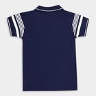 Boys' Cotton Half Sleeves T-Shirt, Navy Blue, small image number null