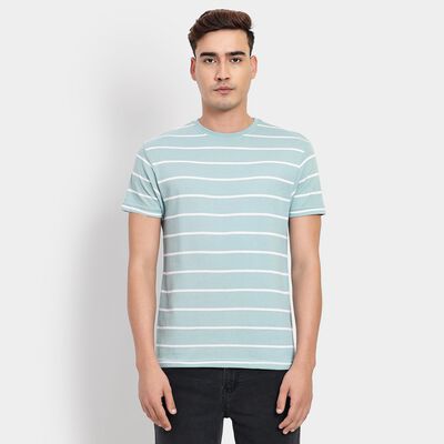 Men's Round Neck Half Sleeves T-Shirt