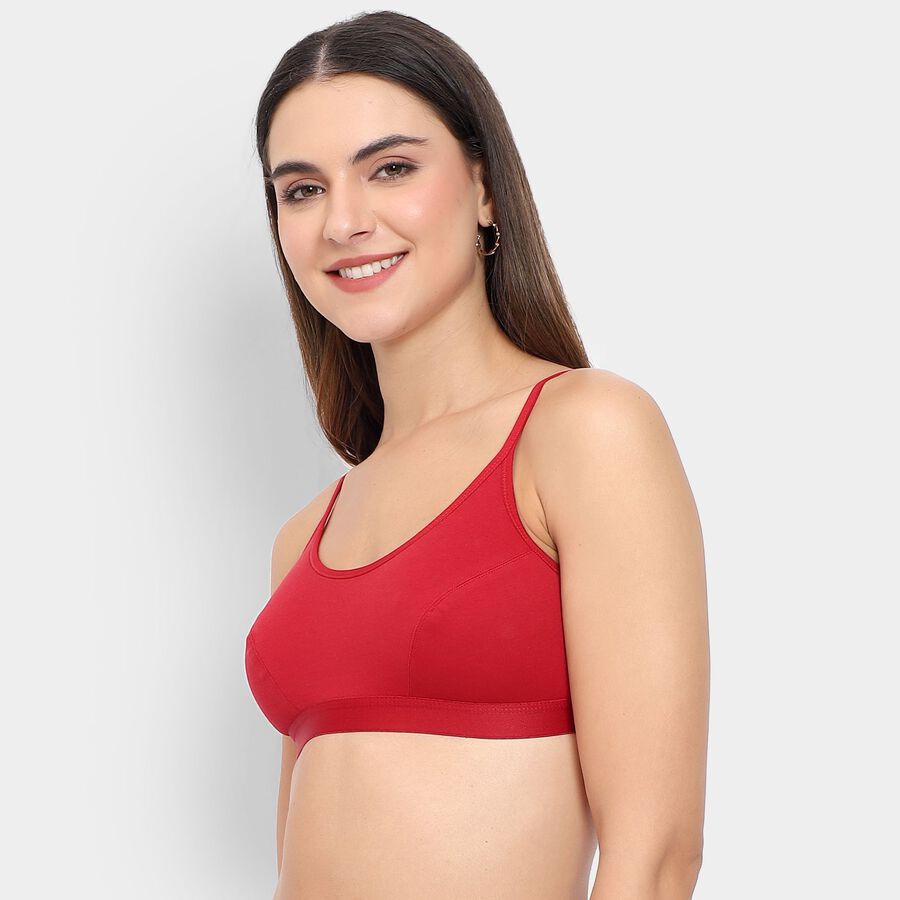 Ladies' Bra , मरून, large image number null