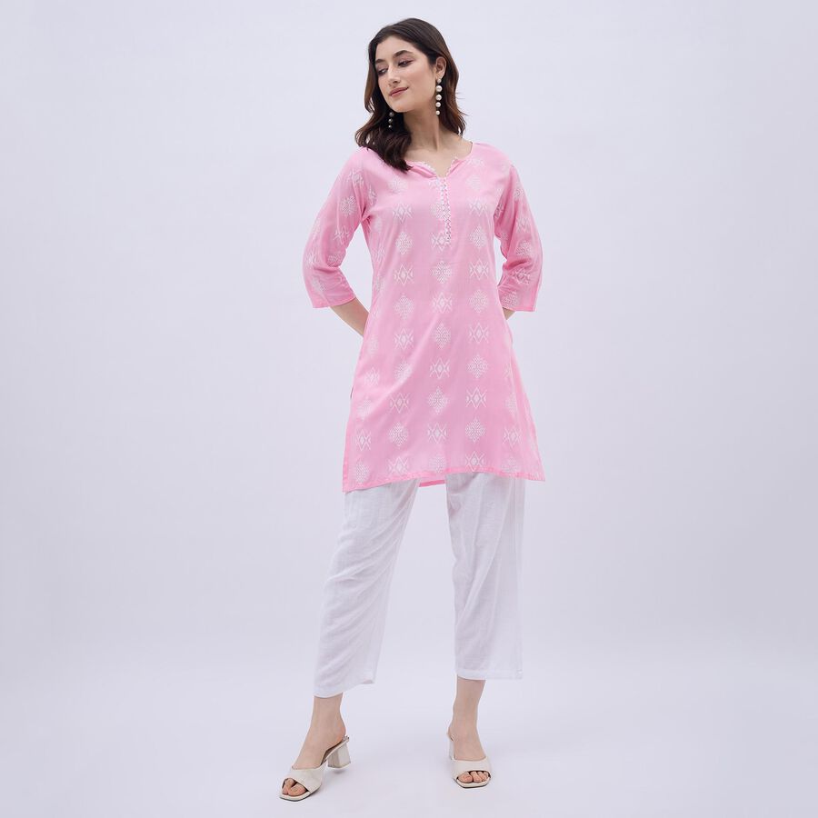 Ladies' Kurta, Pink, large image number null