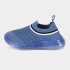 Boys' Blue Slip-On Sneakers, Blue, small