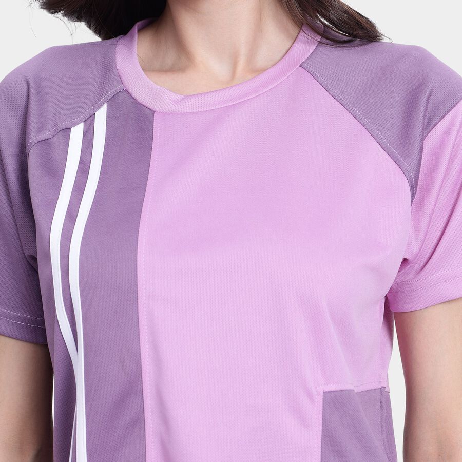 Ladies'  Crop  Top, Lilac, large image number null